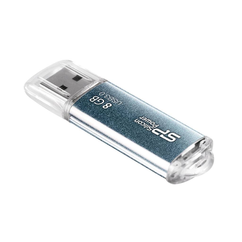 Silicon Power Marvel M01 - USB-Flash-Laufwerk - 8 GB - USB 3.0 - Icy Blue-2