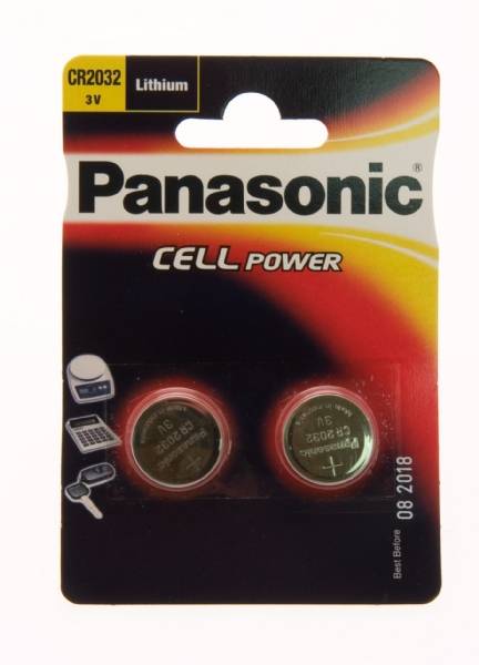 Panasonic CR2032L/1BP - Batterie CR2032 - Li-2