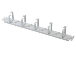 DIGITUS - Kabelrangierpanel mit Kabelführungsbügeln für 483 mm (19"")-Schränke, 1HE-2