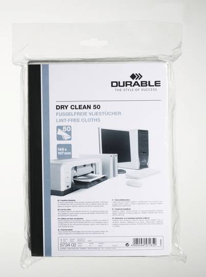 DURABLE DRY CLEAN - Reinigungstücher (Wipes)-1