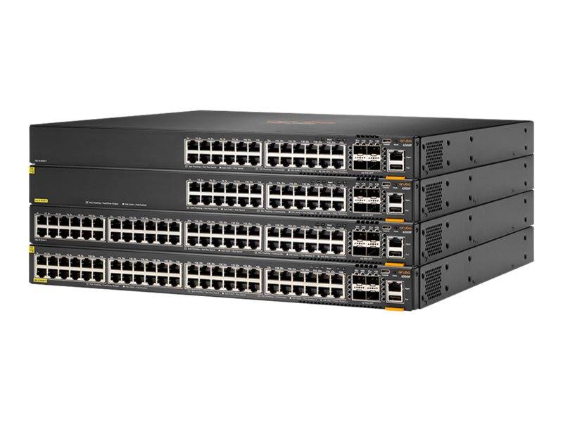 HPE Aruba 6300F - Switch - L3 - managed - 48 x 10/100/1000 (PoE+)-0