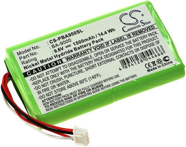 Akku für Etiketten-Drucker Brother PT-9600, 9,6V, NiMH