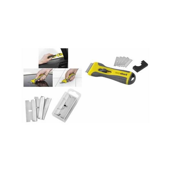 easyabsorb Ersatzklingen für Glas-Schaber, 10 Stück