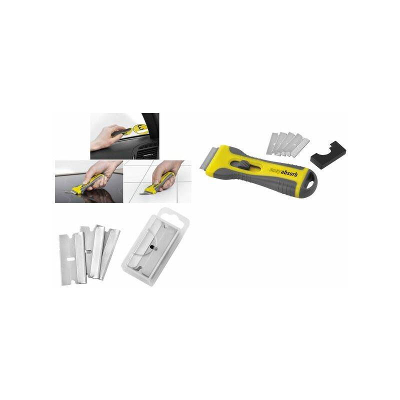 easyabsorb Ersatzklingen für Glas-Schaber, 10 Stück-0