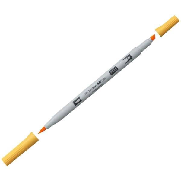Dual-Fasermaler ABT Pro Keilspitze/Pinselspitze Alkoholbasis light orange-1