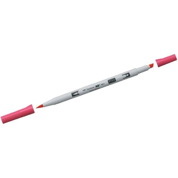 Dual-Fasermaler ABT Pro Keilspitze/Pinselspitze Alkoholbasis hot pink-1
