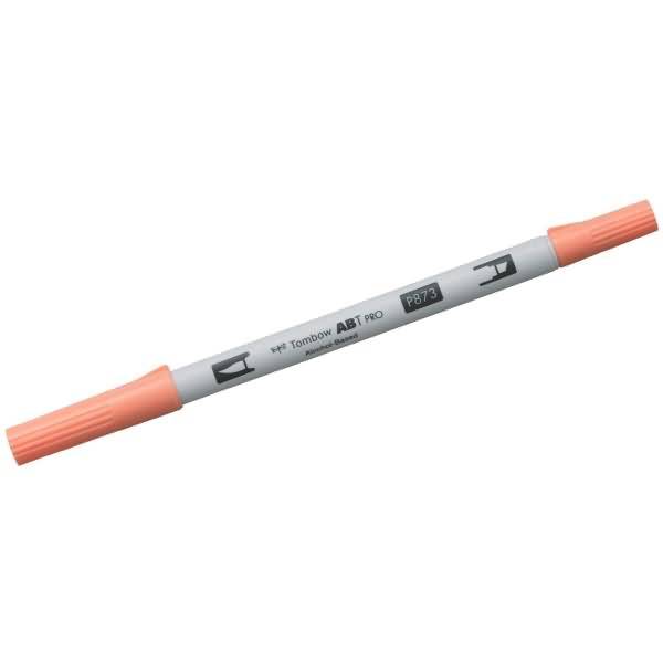 Dual-Fasermaler ABT Pro Keilspitze/Pinselspitze Alkoholbasis coral-0