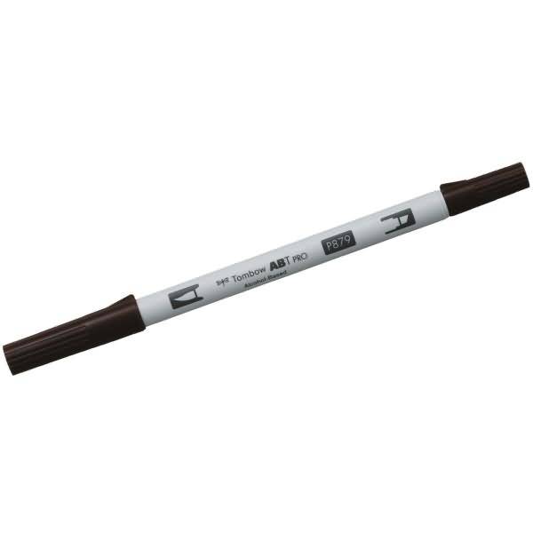 Dual-Fasermaler ABT Pro Keilspitze/Pinselspitze Alkoholbasis brown-0