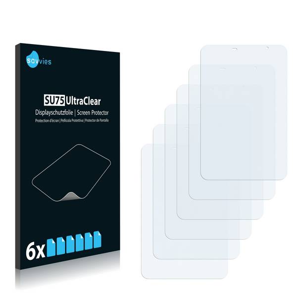 6x Savvies SU75 Displayschutzfolie für Samsung Galaxy Tab Tab 7.0 Plus N 3G