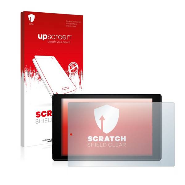 upscreen Scratch Shield Clear Premium Displayschutzfolie für Amazon Fire HD 10 2019 (9.