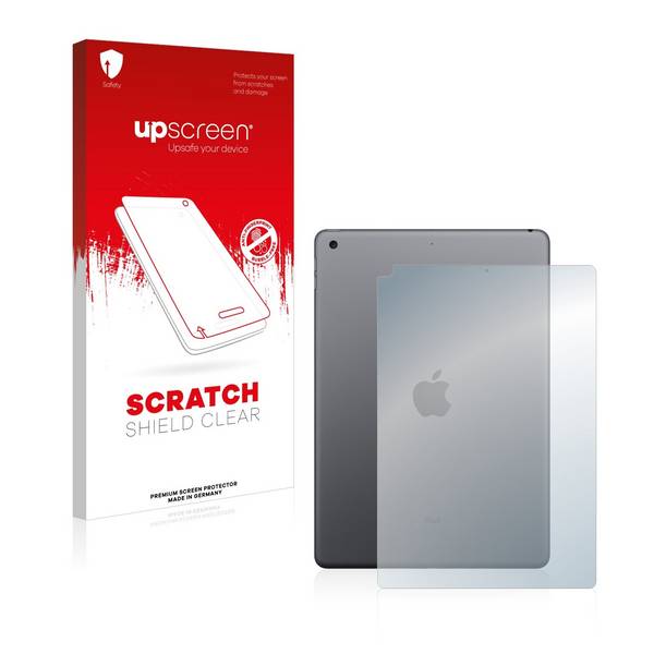 upscreen Scratch Shield Clear Premium Displayschutzfolie für Apple iPad 10.2 WiFi 2019