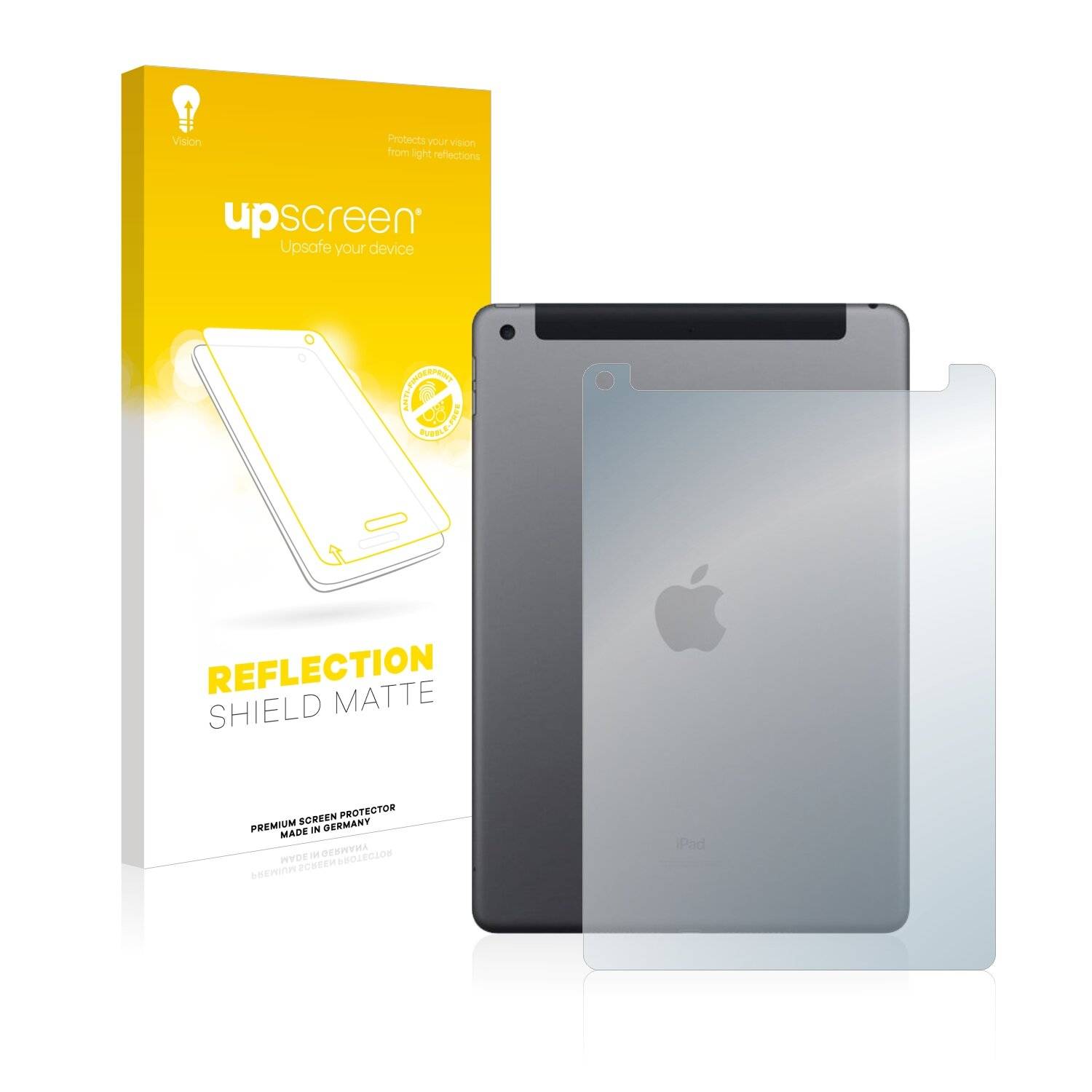 upscreen Reflection Shield Matte Premium Displayschutzfolie für Apple iPad 10.2 WiFi-0