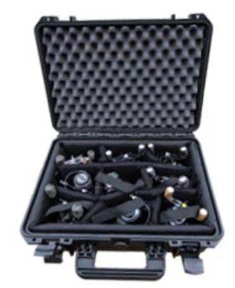 TOMcase Profi Fotokoffer Kamerakoffer mit gepolsterter Inneneinteilung aus Nylon - flexibel anpassbar-2