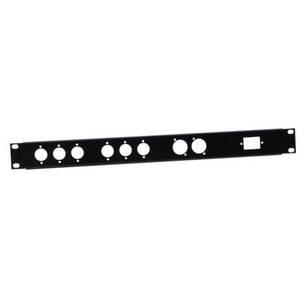 19" U-Rackblende 1 HE, universal