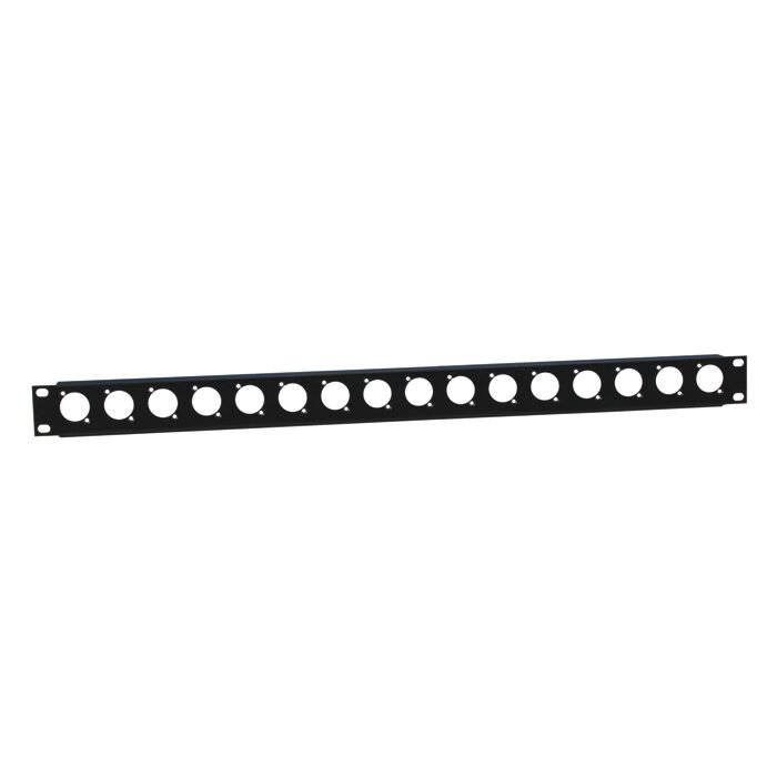 19" Rackblende Adam Hall 872225 1 HE-2