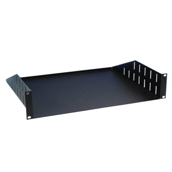 19" Rackablage 2 HE 375 mm tief-0