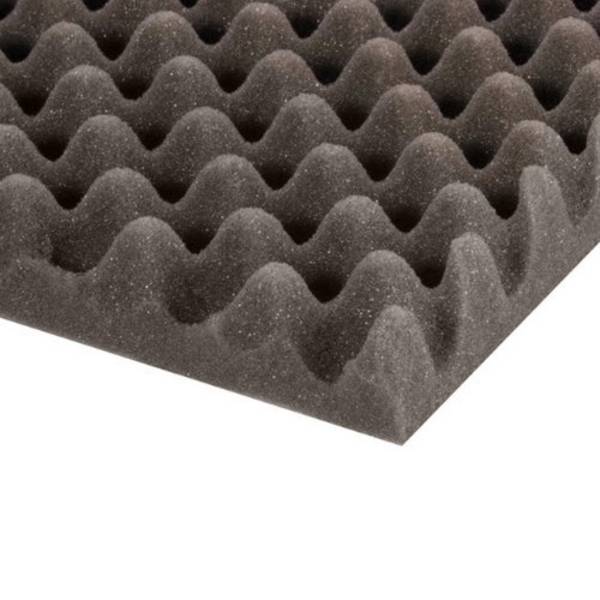 Noppenschaumstoff grau 50 mm