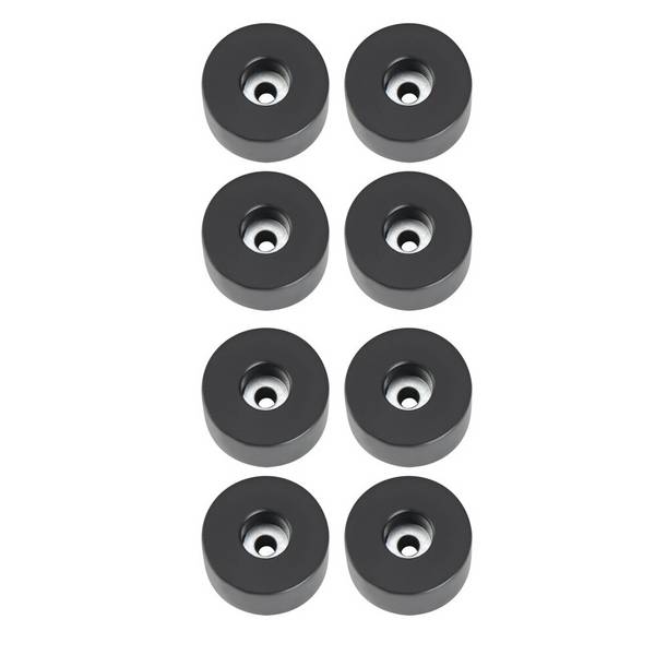 8er Set Gummifuß 38 x 20 mm im Beutel