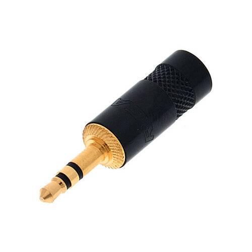 Neutrik Audio-Stecker 3.5 mm Male Metall Schwarz