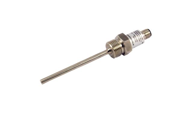 promesstec Pt100 Temperaturfühler / Schutzarmatur 6x100mm /  G1/2" Einschraubgewinde / M12-Stecker (4-polig) / Klasse A