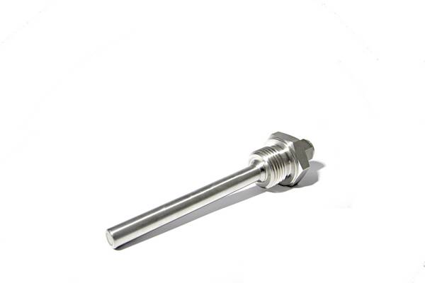 Tauchhülse inkl. Klemmverschraubung / Einbaulänge 20mm / G1/2" Einschraubgewinde / Außendurchm. 8mm