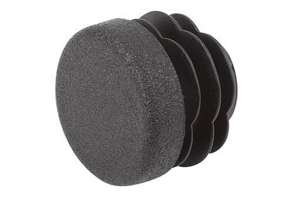 VERSCHLUSSSTOPFEN FÜR RUNDROHRE D=50, FORM:A, POLYETHYLEN SCHWARZ