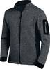 Strick-Fleece-Jacke CHRISTOPH, anthrazit- schwarz, Gr.XL - Artikel: 4030646296174