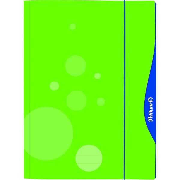 Sammelmappe A3 Hochglanzkarton 380 g/qm grün-0
