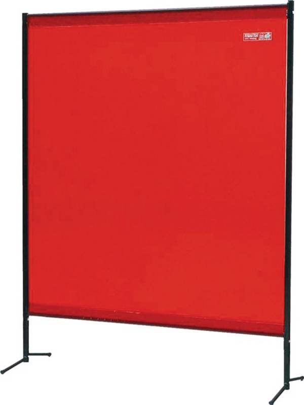 Schutzwand TransEco Kompakt H.1870mm B.1450mm 1-teilig,mobil rotorange T40