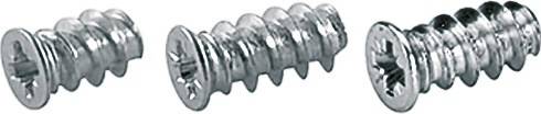 Direktbefestigungsschr.f.Kreuzplatte STA verz.6,3mm 11mm HETTICH