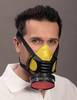 Atemschutzhalbmaske Polimask GAMMA/Silikone EN 140 o.Filter,Silik.