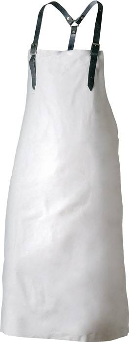 HELMUT FELDTMANN GmbH Brustlatzschürze Ingo L.ca.100xB.ca.80cm hellgrau Narbenleder FELDTMANN 2814