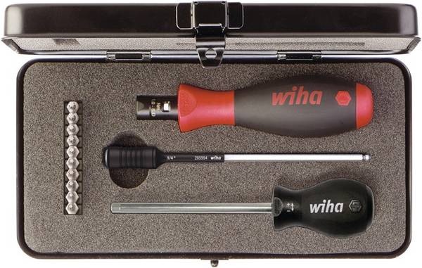 Drehmomentschraubendrehersatz 2852 S10 13-tlg.1-5 Nm einstellb.WIHA