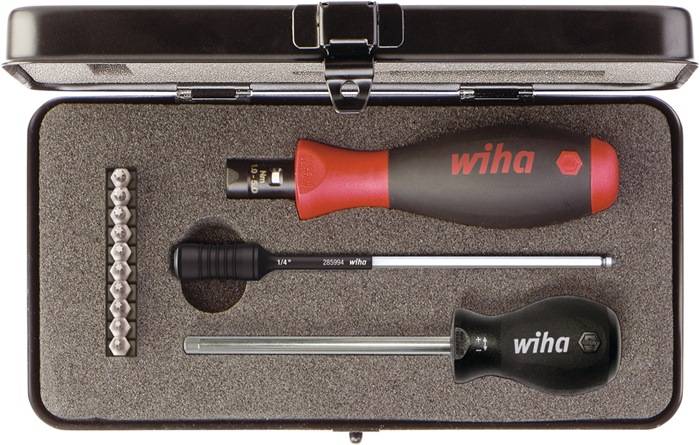 Drehmomentschraubendrehersatz 2852 S10 13-tlg.1-5 Nm einstellb.WIHA-0
