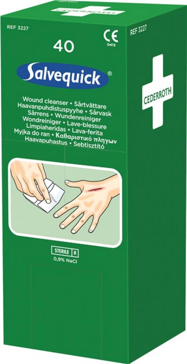 Wundreiniger Salvequick sterile physiologische Kochsalzlösung SALVEQUICK