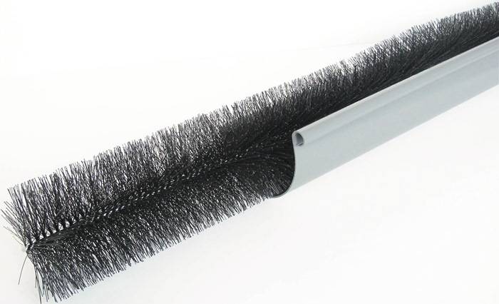 Rinnenraupe B.100-125mm L.1,2m schwarz PROTEKTOR-0