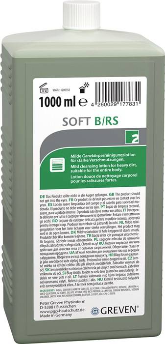 Hautreinigungslotion GREVEN® SOFT B/RS 1l Flasche f.9000 473 400