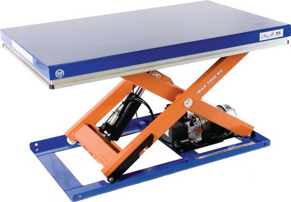 Scherenhubtisch geschl.Plattf.Trgf.2000kg Tisch L1500xB1000mm