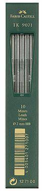 Faber-Castell Fallmine TK 9071 127100 2mm HB 10 St./Pack.-0