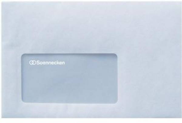 Briefhülle C6 mF sk weiß 25 St./Pack. - Artikel: 327665801