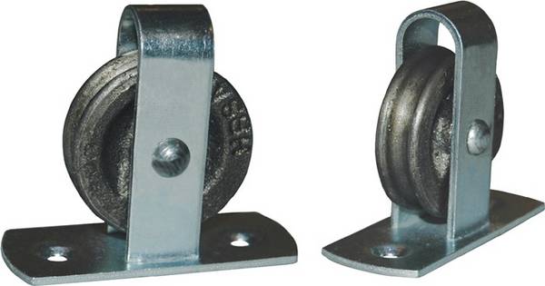 Stehrolle 496 Nut 8mm Grauguss m.Längsplatte u.gedrehter Nut BETZ