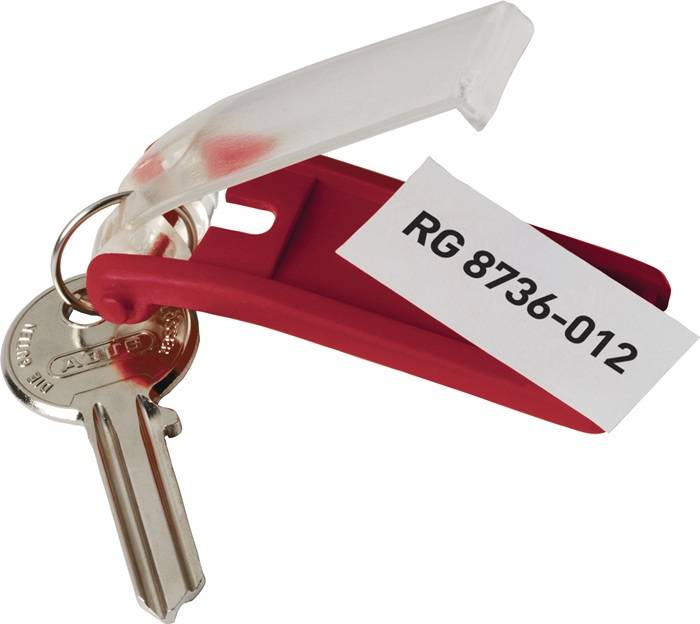 Schlüsselanhänger Key Clip rot Ku.-0