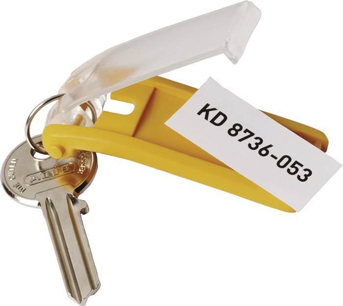 Schlüsselanhänger Key Clip gelb Ku.-0