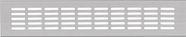 Stegblech 130x400 mm, F1 Schlitzlochung 30x5 mm