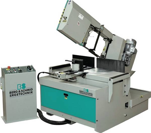 Metallbandsäge DGS 350/450 HA-I 4250x34x1,1mm 15-100 m/min 2,2 kW BERG & SCHMID