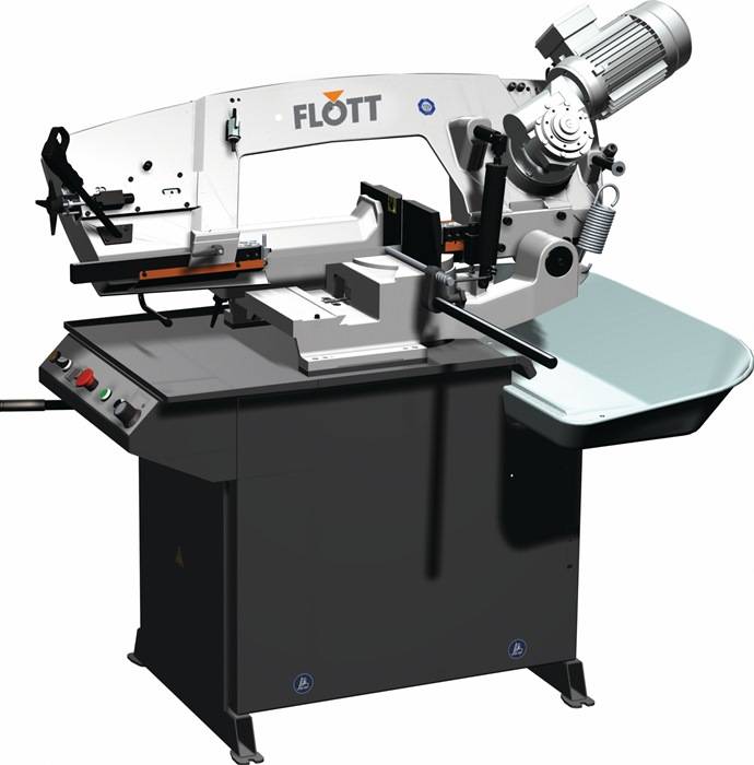 Metallbandsäge HBS 225 A 2720x27x0,9mm 40/80 m/min 1,1/1,5 kW FLOTT-0