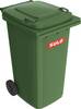 SULO Deutschland GmbH Müllgroßbehälter 240l HDPE grün fahrbar,n.EN 840 SULO 1053686