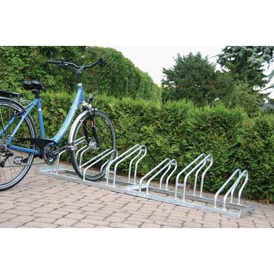 Fahrradbügelparker 2-s.90Grad verz.Anz.Radstände 12 z.Schr.zerlegt-0