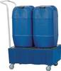 Auffangwanne 60l L725xB525xH330mm PE m.GFK-Gitterrost