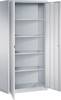 Akten- u.Lagerschrank H1800xB800xT500mm lichtgrau 4 BD Schubl.m.Sockel ORGAMI